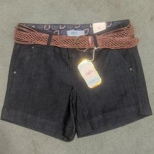 NWT Dark Navy Denim Shorts